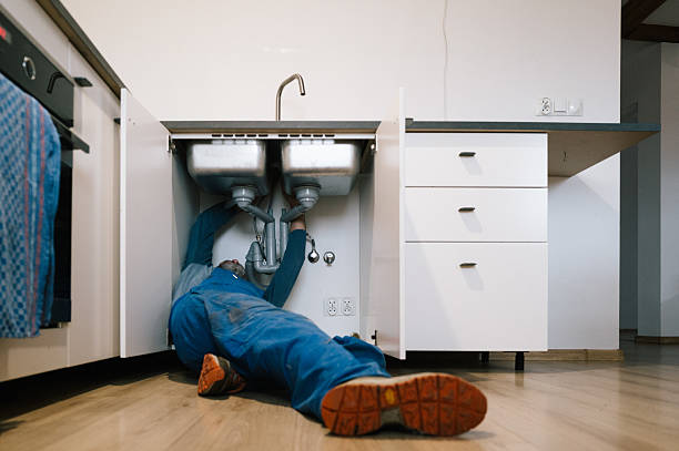 Professional Drain Cleaning technician working in Diamond Springs, CA